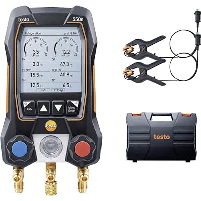 Testo AG 0564 5501 Refrigerant Meter 550s Basic Set