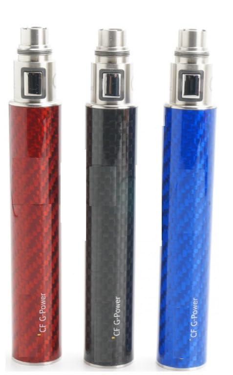 VOW CF G-Power k3 Pen Style 510 Ego Thread Battery 900mAh OR 1600mAh No Nicotine (Blue Battery (900mAh))