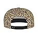 Unisex Adult Brown Wild Cheetah Leopard Art Baseball Cap Snapback Dad Hat for Camping Golf Outdoor Activities, Fashionable Adjustable Snap Military Cap, One Size Fits Most
