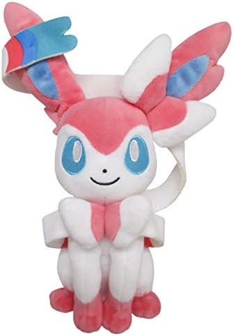 Sanei PP125 Pokemon All Star Collection Sylveon Plush, Brown/a