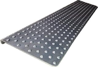 Handi-Ramp Portable Aluminum Threshold Ramp w/Raised Button Non Slip Surface