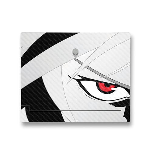 Image of MightySkins Carbon Fiber Skin Compatible with Alienware X14 R2 (2023) Full Wrap Kit - Anime Eye | Protective, Durable Textured Carbon Fiber Finish | Easy to Apply & Change Styles | Made in The USA
