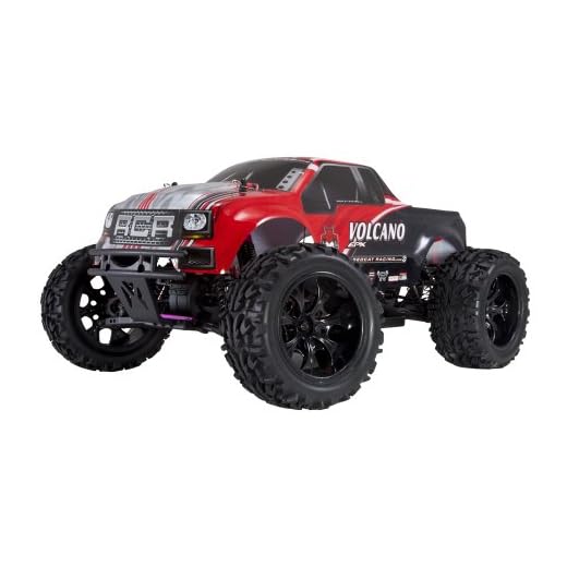 Redcat Racing Volcano EPX - 4WD Monster Truck - 1/10 Scale - RTR - Red