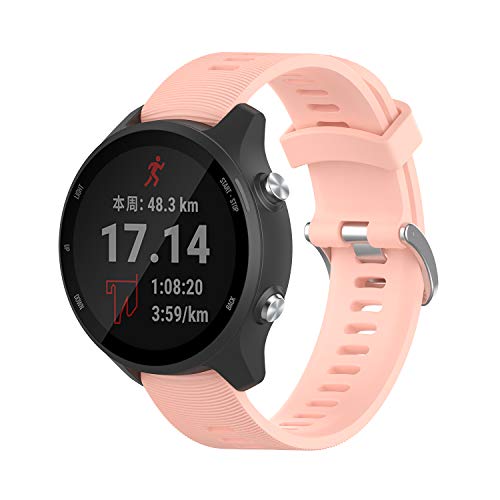 Lemspum Para Garmin Forerunner 245,245 Music Smartwatch Acessórios de Substituição Pulseiras de Sili