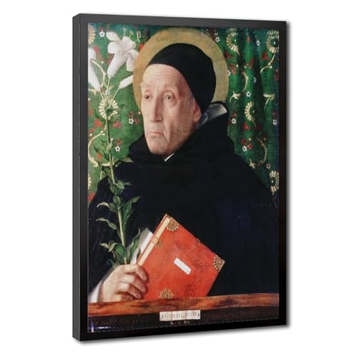 Impression sur toile Giovanni Bellini cadre à suspendre 61x91.4 cm pour décoration murale