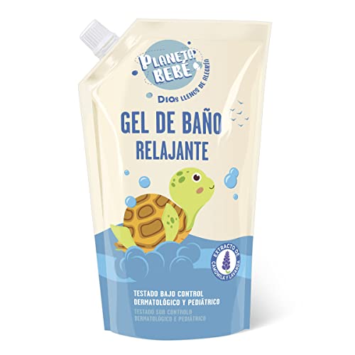 DIA PLANETA BEBE gel de baño relajante recambio 750 ml