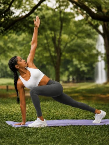 Leggins mujer cintura alta LAPASA L01A1 mallas de deporte yoga push up gris oscuro 3