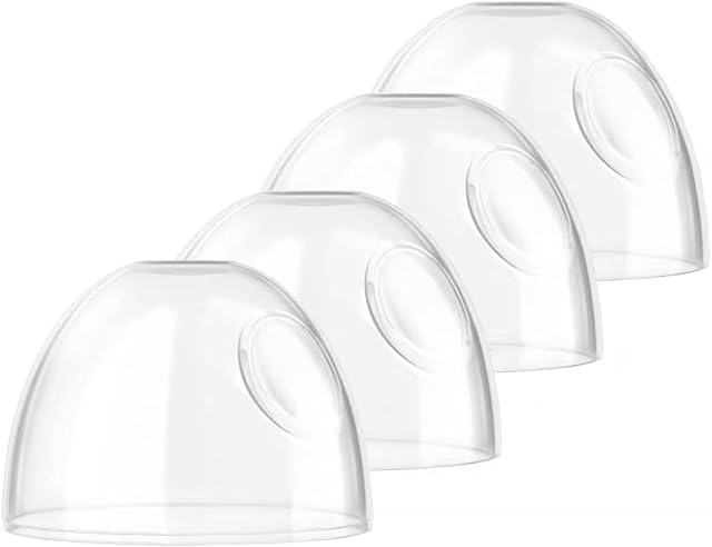 4 Emballages Bouteilles d'alimentation Couvres Lids Convient pour Philips Avent bouteilles en verre naturel Bouteille en plastique