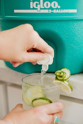 IGLOO Drankdispenser 11,4L – Retro koelvat voor buiten, camping & evenementen – Stevige geïsoleerde drankcontainer – Perfect voor sport, feestjes en tuinactiviteiten