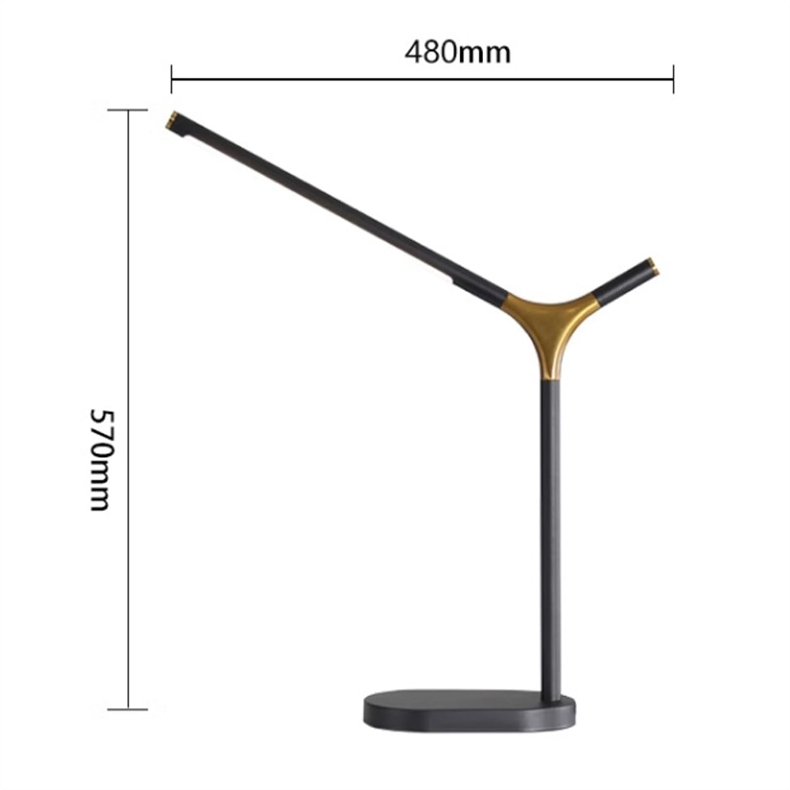 Lampka nocna Lampka biurkowa Nowoczesna kreatywna lampa biurkowa w kształcie gałęzi drzewa, ściemniana lampa biurkowa LED do ochrony oczu, lampa biurkowa do czytania 4000 K do salonu, sypialni, biura