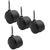 MKXF Rueda giratoria de 2 Pulgadas, 4 Piezas, Ruedas girator