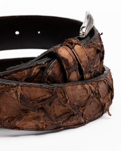 Cody James Men's Pirarucu Exotic Belt - Cjaho19bt64