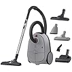 Electrolux 600 Aspirateur traineau avec Sac, Kit pour Poils d'animaux, 50% de Plastique Recyclé, 1x Filtre Hygiène HEPA 12 Lavable, Cordon 12m XXL, EB61A5UG, Gris