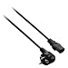 Produktbild V7 V7E2PCPWREU-02M Power Kabel (Euro-Schuko stecker auf IEC-C7 Stecker, 2m) schwarz