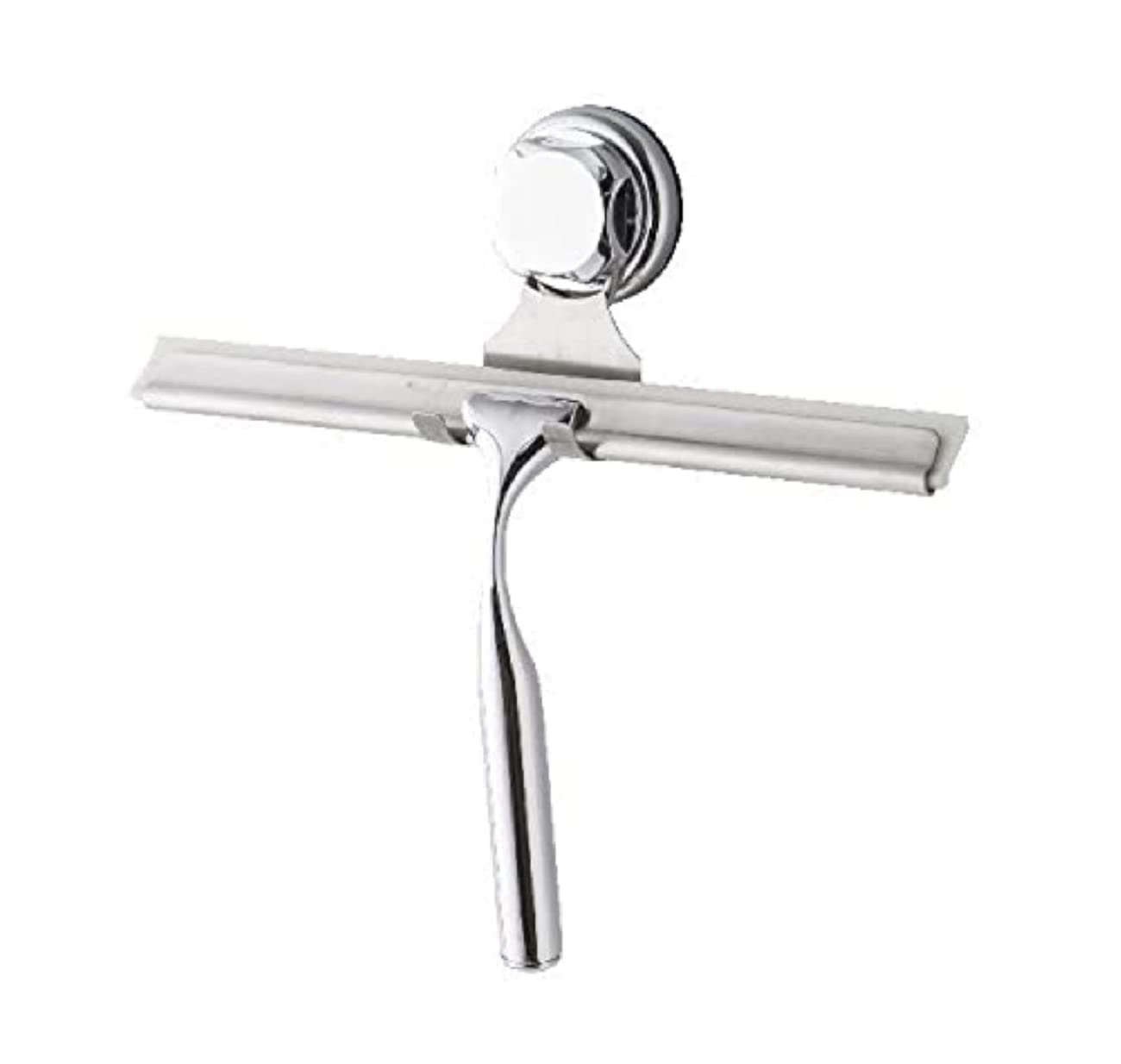 Compactor Chrom Bestlock Bath Shower Squeegee - E, 25.4X5.5x23.5 Cm - Easy Installation, Rustproof And Waterproof