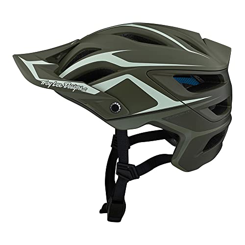 Troy Lee Designs A3 Uno Half Shell Mountain Bike Helmet W/Mips - Epp Eps Premium Lightweight - All Mountain Enduro Gravel Trail Cycling Mtb (Green, X-Large/Xx-Large) #TOP2