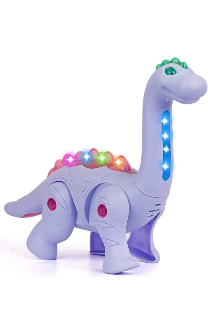 Walking Dinosaur Toy for Kids with Colorful Lights | Perfect for Gifting .