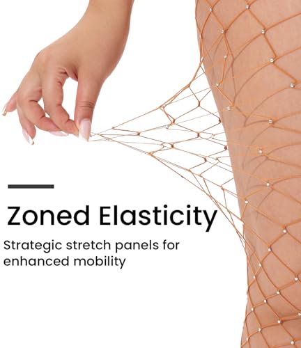 Image of Plus Size Fishnet tights Glitter stockings Sparkly Pantyhose Leggings for women-Big Mesh