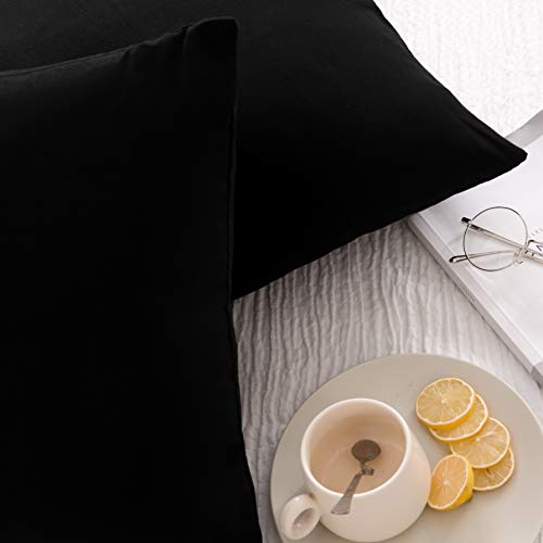 QZY Confezione da 2 federe 40 x 80 cm, di alta