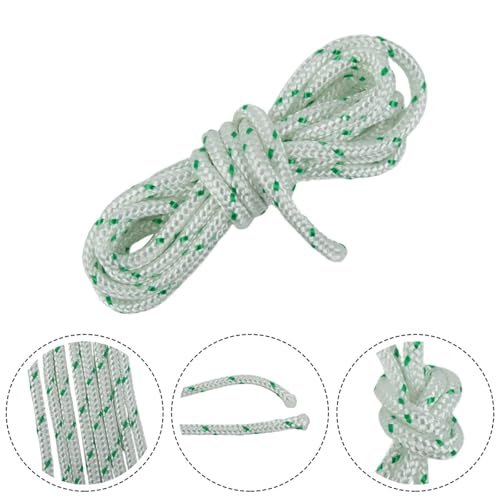 Cable de arranque retroceso anti rotura de 4.5 mm cuerda para reparar tirador de motosierra 5