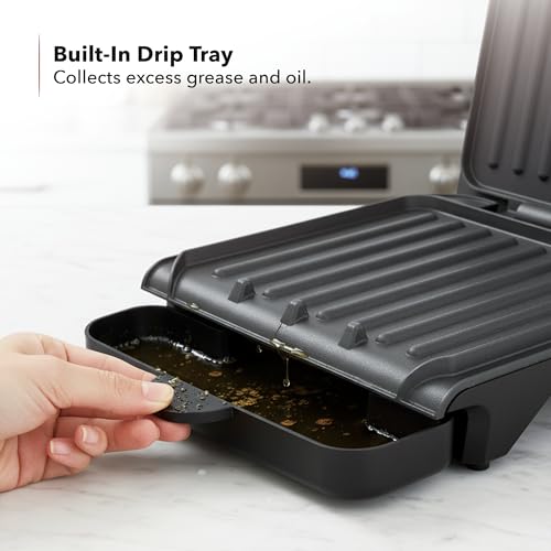 Ovente 2-Serving Electric Indoor Grill thumbnail 7