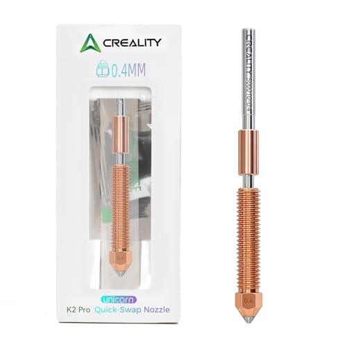 Creality ���� K2 Pro �m�Y�� �A�b�v�O���[�h�A0.4mm 1 PCS �N�C�b�N�X���b�v 3D�v�����^�[�m�Y���A�������ƍd���X�`�[���z�b�g�G���h�m�Y�������A�N�Z�T���[ 3D�v�����^�[K2 Pro�R���{�p