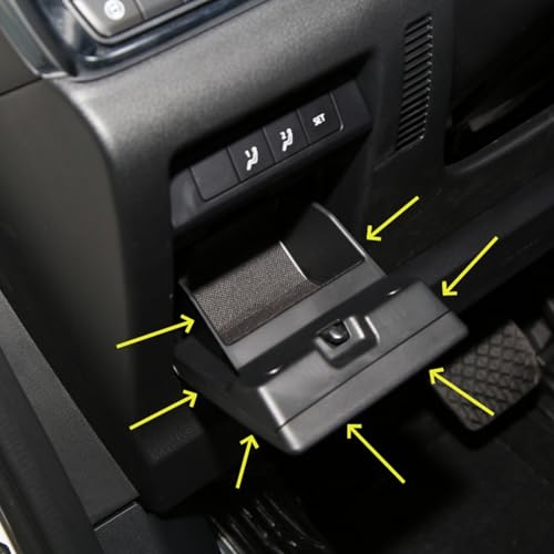 Compartiment de rangement tableau de bord en ABS résistant pour Mazda CX-30 - 7