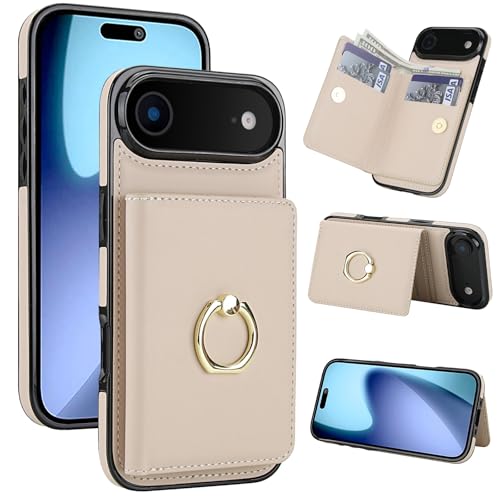 Noaivoky Kp iPhone 17 Air P[X 蒠^ ACtH17 GA P[X wʃJ[h[ Ot X}zP[X phone17air z^ X^h@\ gуJo[ 17 air PUU[ RFIDubN@\  