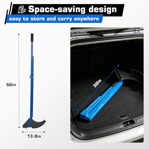 Extractor manual robusto para retoños y arbustos azul miniatura 2