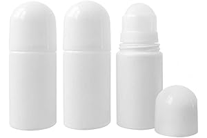 Reusable Refillable Roll On Bottles for DIY Essential Oil, DIY Deodorant and Perfume