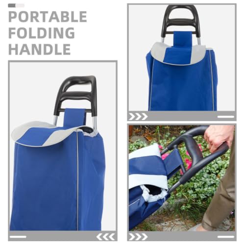 Mango ergonómico de plástico resistente para carrito de compras, evita fatiga en manos 4
