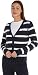 Produktbild Tommy Hilfiger Damen Strickjacke Cardigan Soft Wool V-Neck mit Knopfleiste, Mehrfarbig (Breton Stp/ Desert Sky/ Ecru), XL
