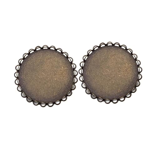Broches DIY base insignia antigua Homoyoyo para alfileres soporte de joyería artesanal 7