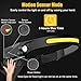 Headlamp Rechargeable 2PCS, 230° Wide Beam Head Lamp LED with Motion Sensor for Adults - Camping Accessories Gear, Waterproof Head Light Flashlight for Hiking, Running, Repairing, Fishing, Cycling