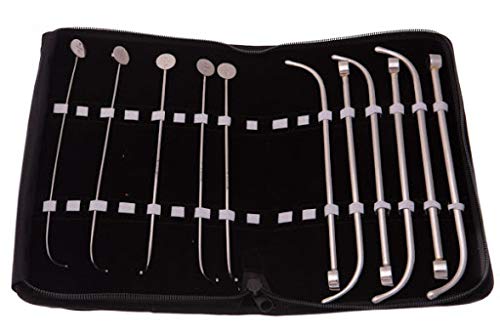 Alis Stainless Steel Urethral Lister Bougies Dilator Set of (12 Pcs Set ...