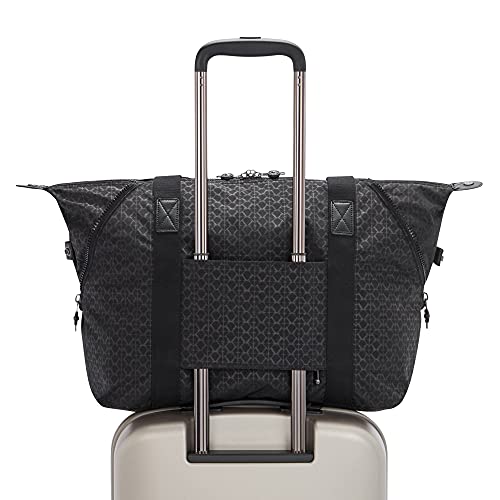 Kipling Women's Art Medium Tote Bag, Lightweight Large Weekender, Nylon Travel Handbag #TOP5