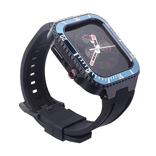 Bracelet Apple Watch 45mm luxe MOD boîtier métal de SCHIK