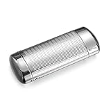 HomeSoGood Hard Metal Retro Aluminum Glasses Case Flip Top Small Size Glasses Holder for Tiny Reading Glasses
