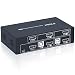 AAO 2 Port HDMI KVM Switch Dual Monitor 4k@30Hz, No Power Adapter, with USB 2.0 Hub and HDCP, Support Wireless Keyboard & Mouse and Hotkey Switch