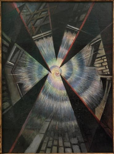 Imagen lienzo Una conchiglia che esplode Nevinson para decorar salones modernos