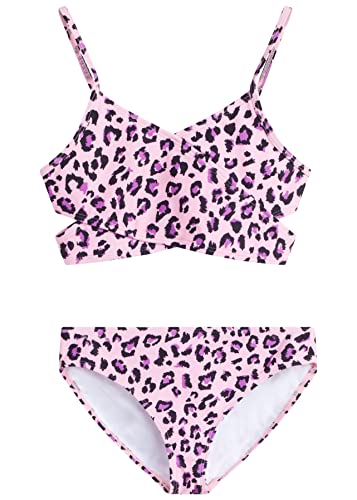 Image of Kanu Surf Girls' Coral Reef Beach Sport Wrap Around Bikini 2-piece Swimsuit
