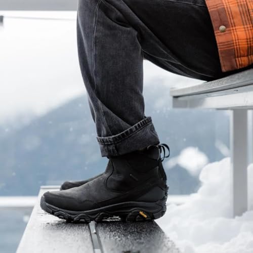 Image of Merrell Men's Coldpack 3 Thermo Tall Zip Waterproof Snow Boots