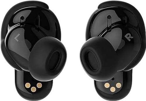 Bose QuietComfort Earbuds II, los mejores auriculares inalámbricos Bluetooth con cancelación de ruido del mundo y con sonido personalizado, Negro