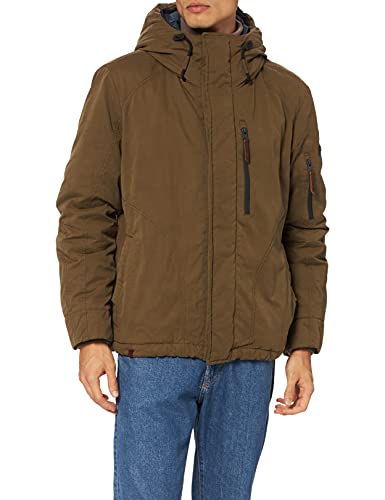 camel active, Herren Winterjacke Winterparka Teflonbeschichtet Wetterfest...