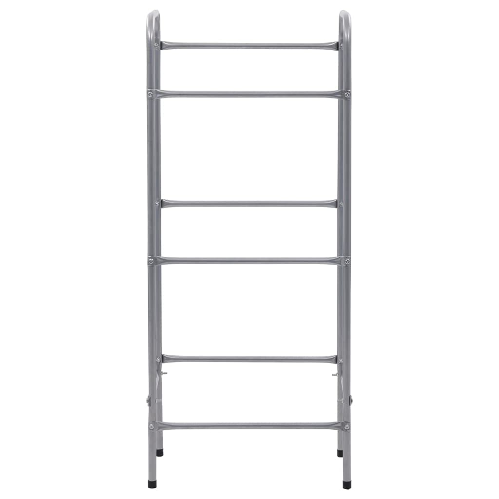 Générique Étagère de Rangement pour 3 caisses Argenté 50x33x116 cm Acier,Entreprise & Industrie,Stockage Industriel,Étagères industrielles,Argent,3.1 KG,285212