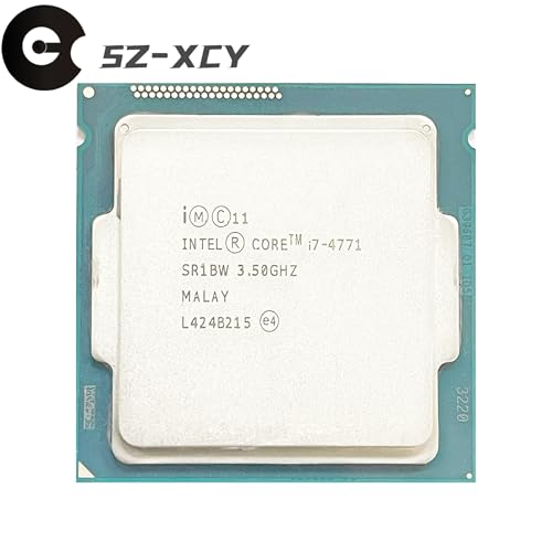 CPU I7-4771 Processeur Informatique Quadricœur LGA 1150 Multithread Puissant