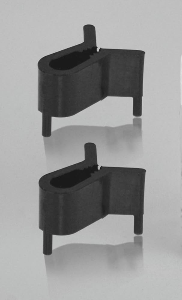 Clips metalográficos for soporte de muestras: consumibles de laboratorio de metal y plástico duraderos for la fijación de muestras en análisis metalográficos(Black Triangular,100pcs)
