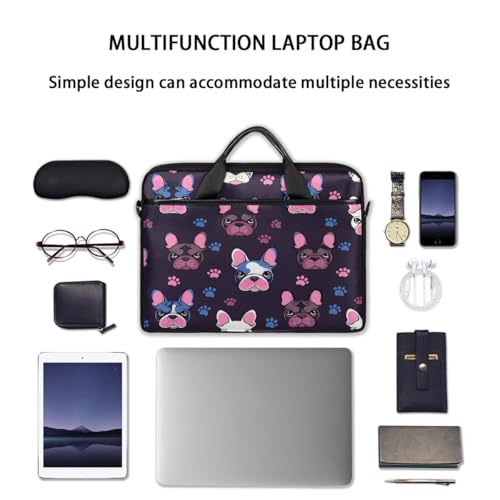 Bolsa para laptop 15 pulgadas con correa ajustable miniatura 7