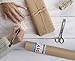 DIY CREW Brown Kraft Paper Roll - 30 Inch x 150 Feet - USA Made - Recycled Material - Wrapping Paper - Ideal for Packing, Shipping, Packaging, Bulletin Board, Arts & Crafts, Banner, Table Covering