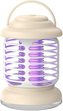 XO Ta nabilir LED Lamba ve Sivrisinek Kovucu, YH10 UV Sinek Kovucu, Gece I , 1200mAh, Sivrisinek Kovucu, 400 L men, 10000K Renk S cakl , 3 I k Modu, Typce-C, 160 x 105 x 105 mm, Bej